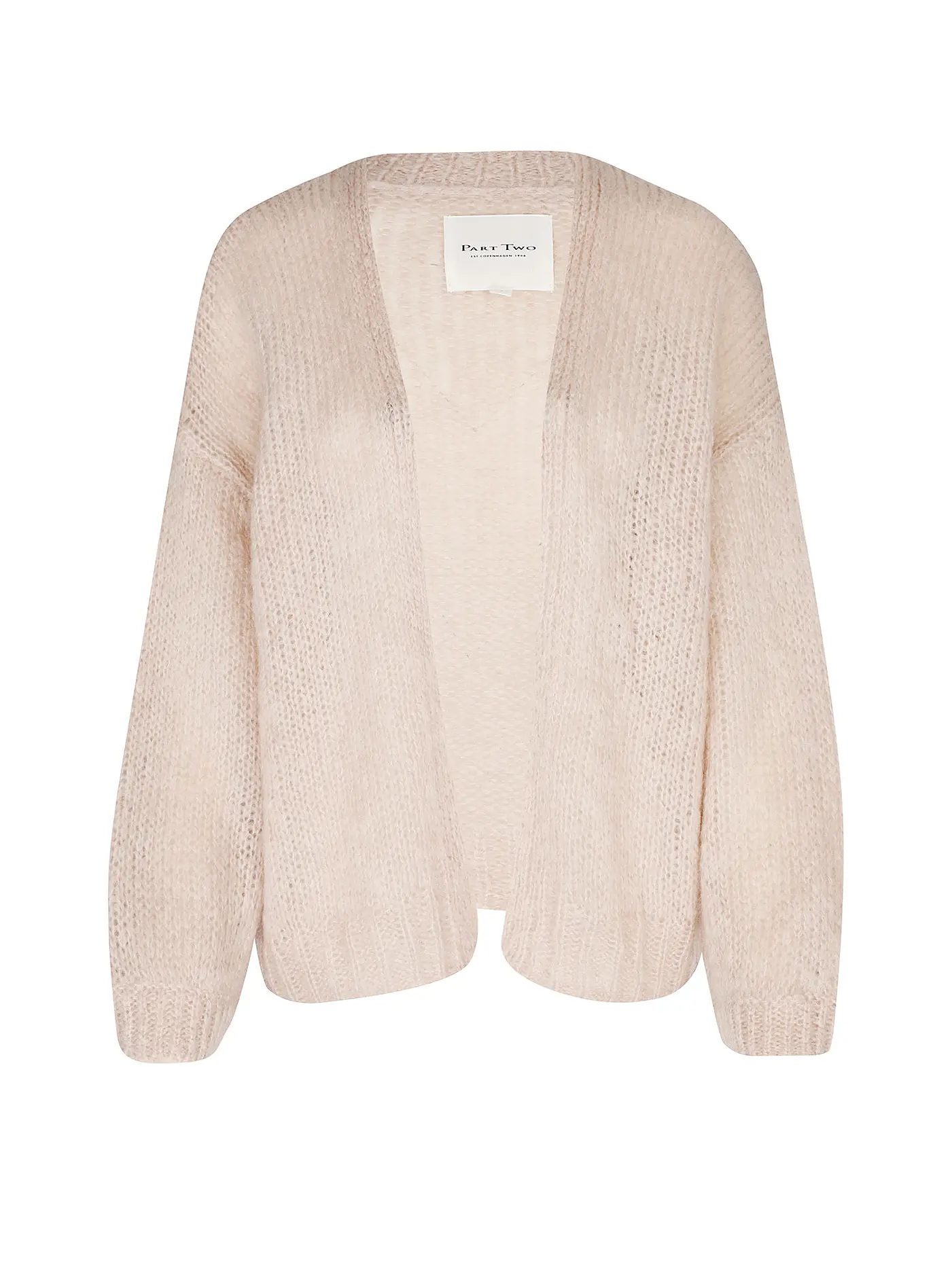PART TWO | Strickjacke RASTINA | rosa